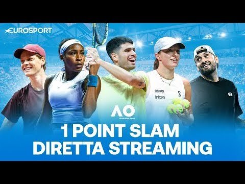1 Point Slam: il format rivoluzionario da 1 milione di dollari all'Australian Open 2026