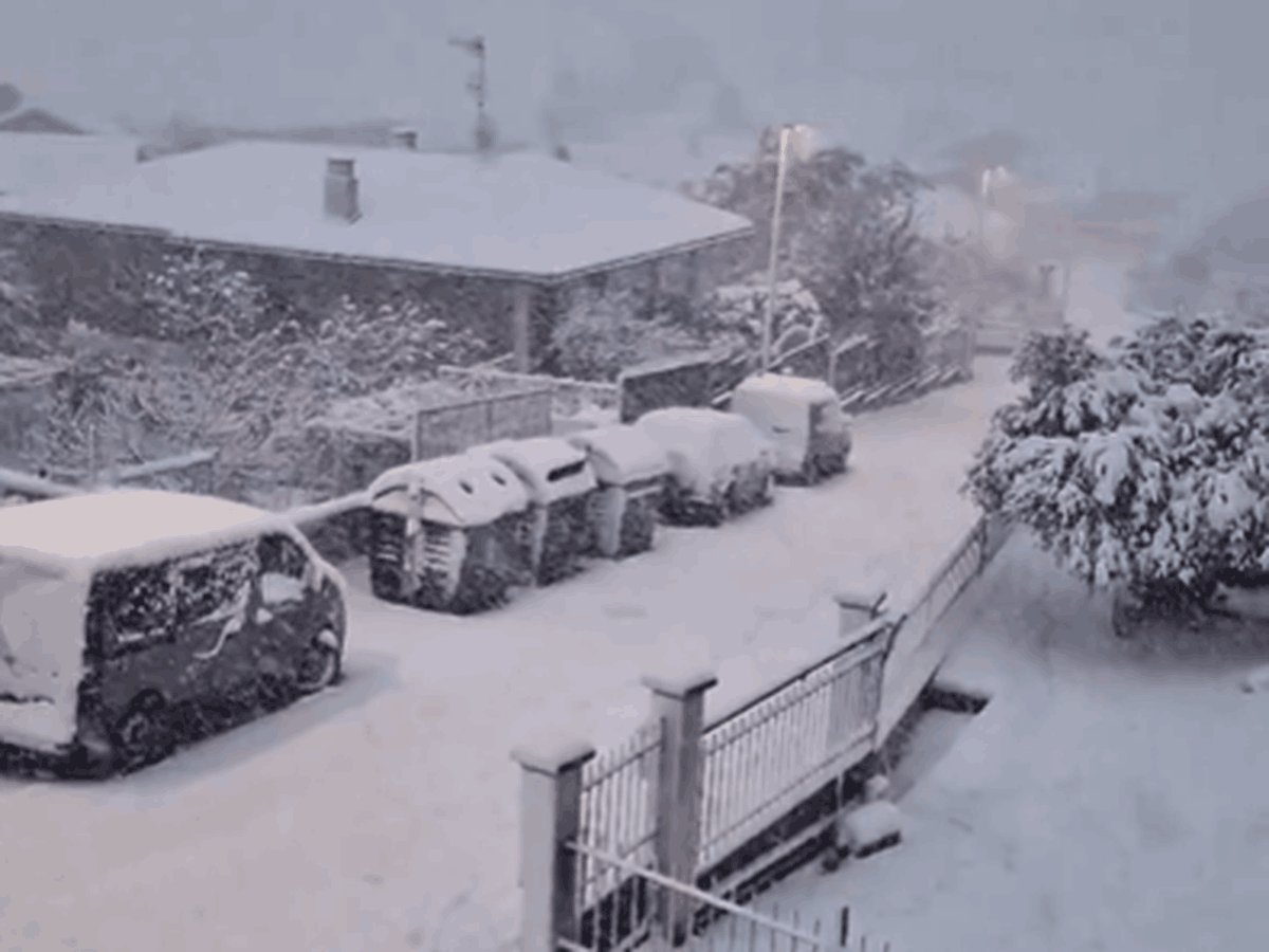 AEMET advierte de nevadas históricas en España para el inicio de 2026