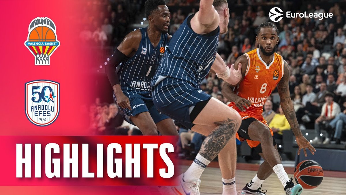 Anadolu Efes vs Valencia Basket: Duelo clave en la EuroLeague 2025/2026