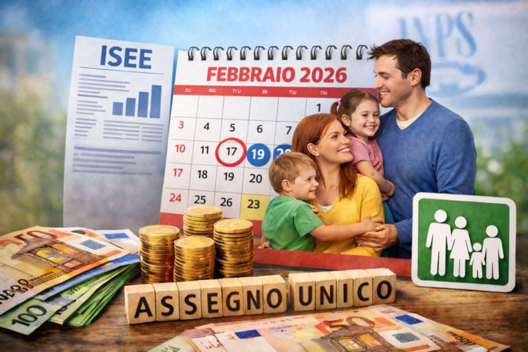 Assegno Unico febbraio 2026: date di pagamento, importi aggiornati e novità ISEE