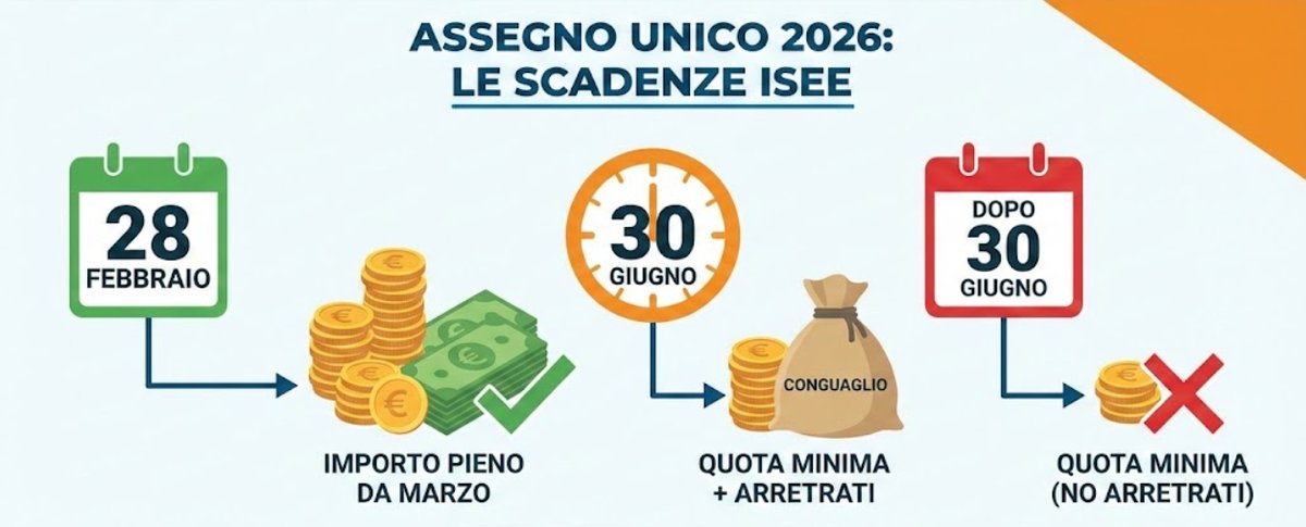 Assegno Unico febbraio 2026: guida completa a requisiti, importi e scadenze