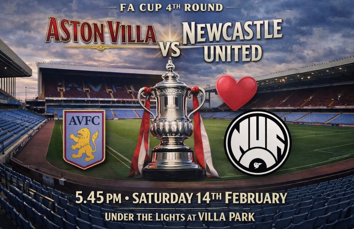 Aston Villa vs Newcastle United: Duelo emocionante en la FA Cup en Villa Park