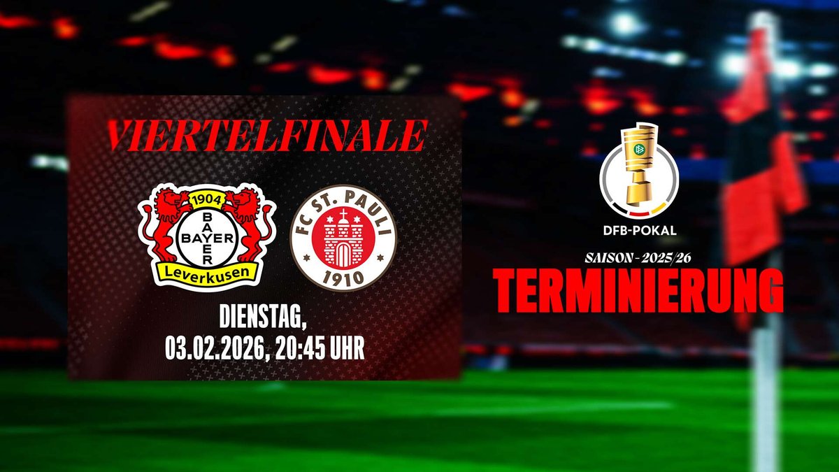 Bayer Leverkusen vs FC St. Pauli: Cuartos de final de la DFB Pokal en vivo