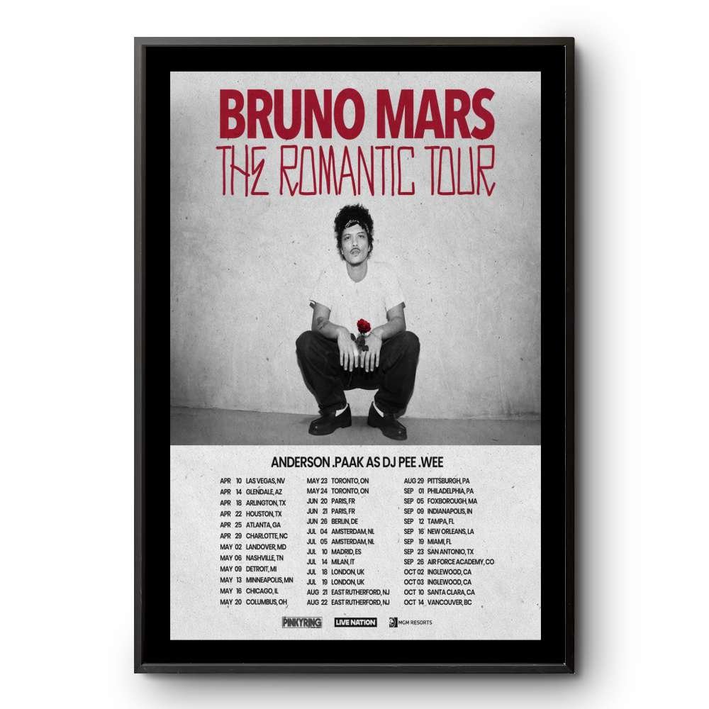 Bruno Mars en Madrid 2026: Cómo Comprar Entradas en Ticketmaster para The Romantic Tour