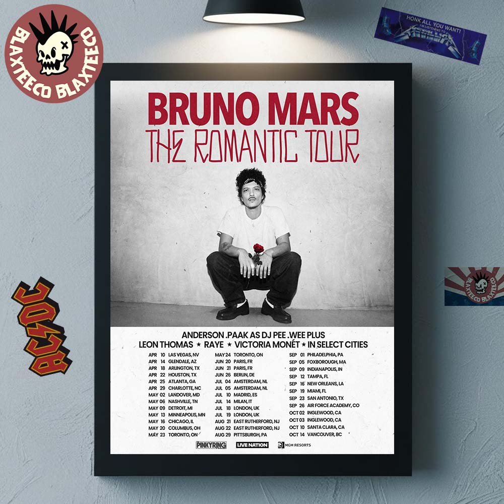 Bruno Mars en Madrid 2026: Cómo Comprar Entradas en Ticketmaster para The Romantic Tour