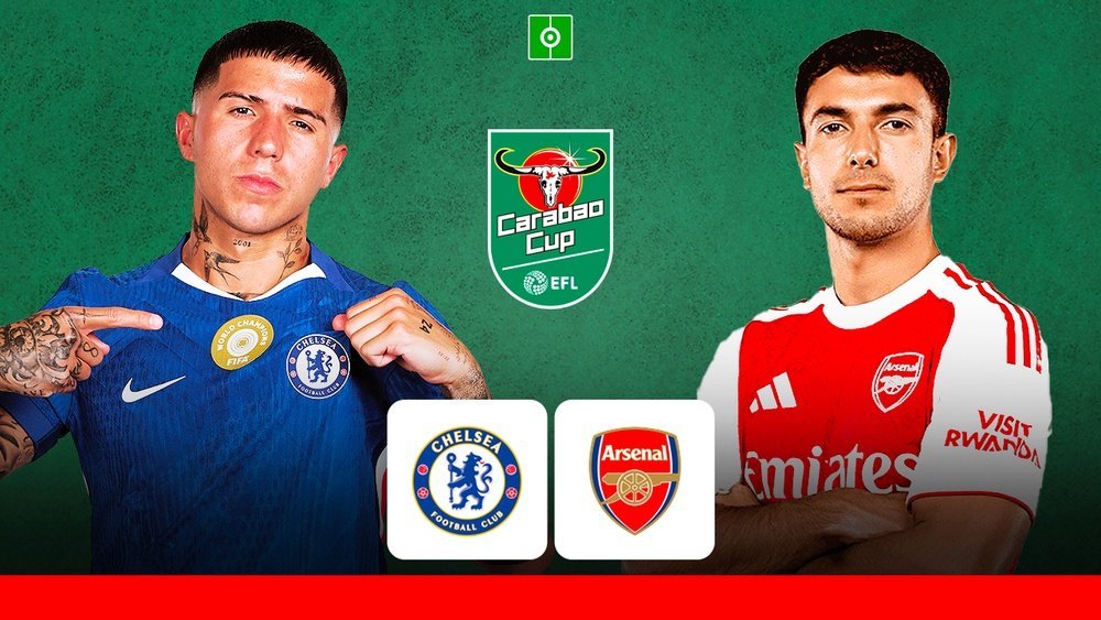 Chelsea vs Arsenal: Semifinal de ida de la Carabao Cup 2026 en Stamford Bridge