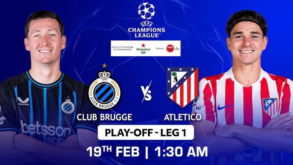 Club Brujas vs Atlético Madrid: La prueba belga en los playoffs de la Champions League