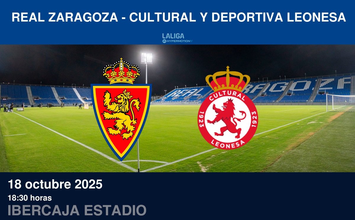 Cultural Leonesa vs Real Zaragoza: Una final por la permanencia en LaLiga Hypermotion