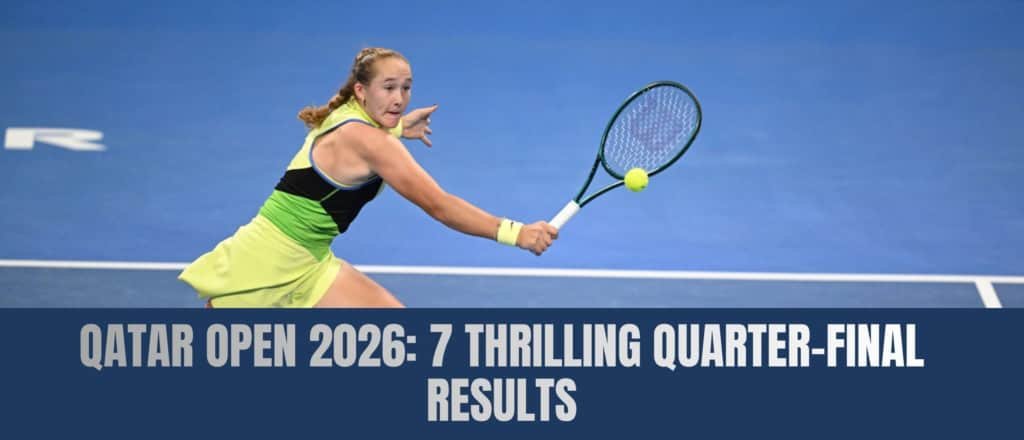 Doha Open 2026: Il Torneo che Accende la Stagione Tennistica
