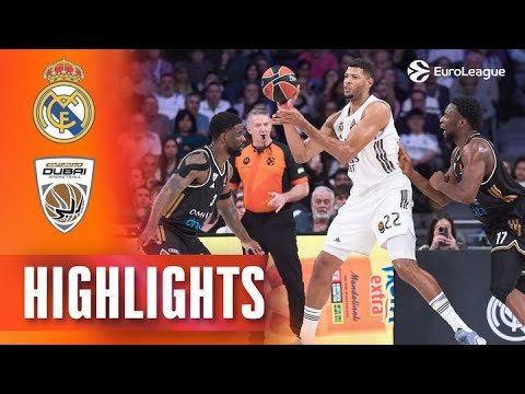 Dubai Basketball vs Real Madrid: El duelo histórico en la Euroliga que promete emociones