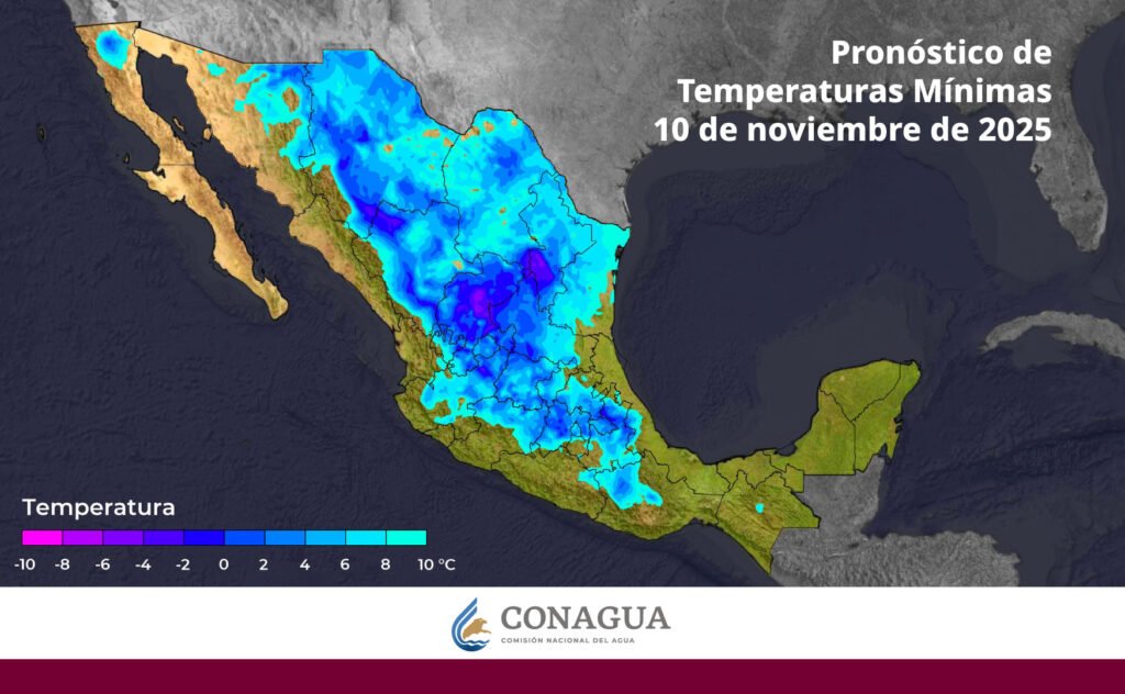Frente Frío 28 y 29: Alerta por frío extremo, lluvias y vientos en México