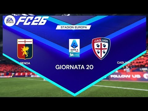 Genoa vs Cagliari: Duelo clave por la permanencia en la Serie A 2025/2026