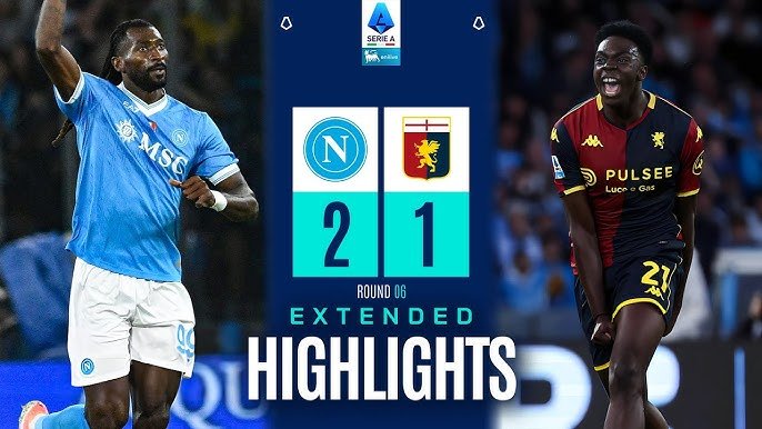 Genoa vs Napoli: Duelo clave en la Serie A que paraliza a Italia