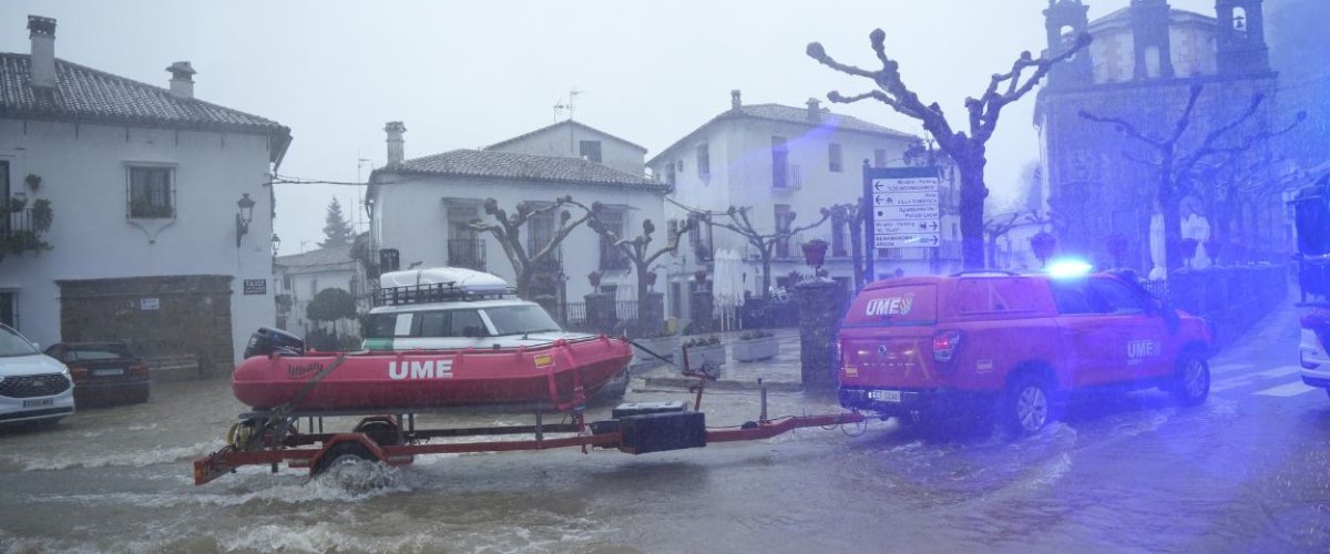Grazalema (Cádiz): Evacuación masiva por la borrasca Leonardo y joya natural de Andalucía