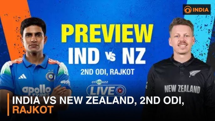 India vs Nueva Zelanda: El emocionante 2º ODI de la gira 2026 en Rajkot