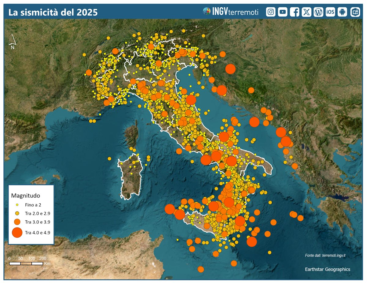 INGV e Terremoti in Italia: Il Report 2025 Rivela Stabilità Sismica