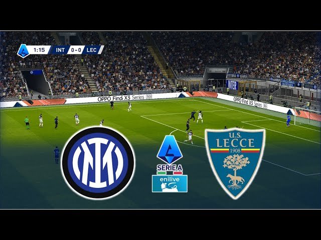 Inter vs Lecce: El líder busca mantener su supremacía en la Serie A