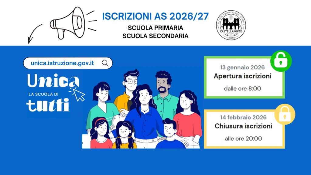 Iscrizioni scolastiche 2026/27: tutto sulla piattaforma Unica Istruzione