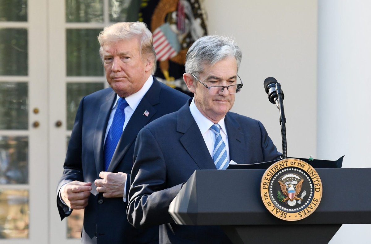 Jerome Powell y Donald Trump: Tensión en la cima del poder económico de EE.UU.