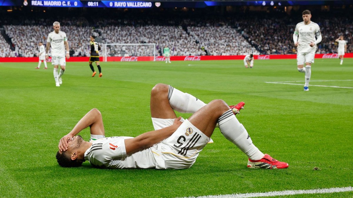 Jude Bellingham, lesionado: parte médico y tiempo de baja del crack del Real Madrid