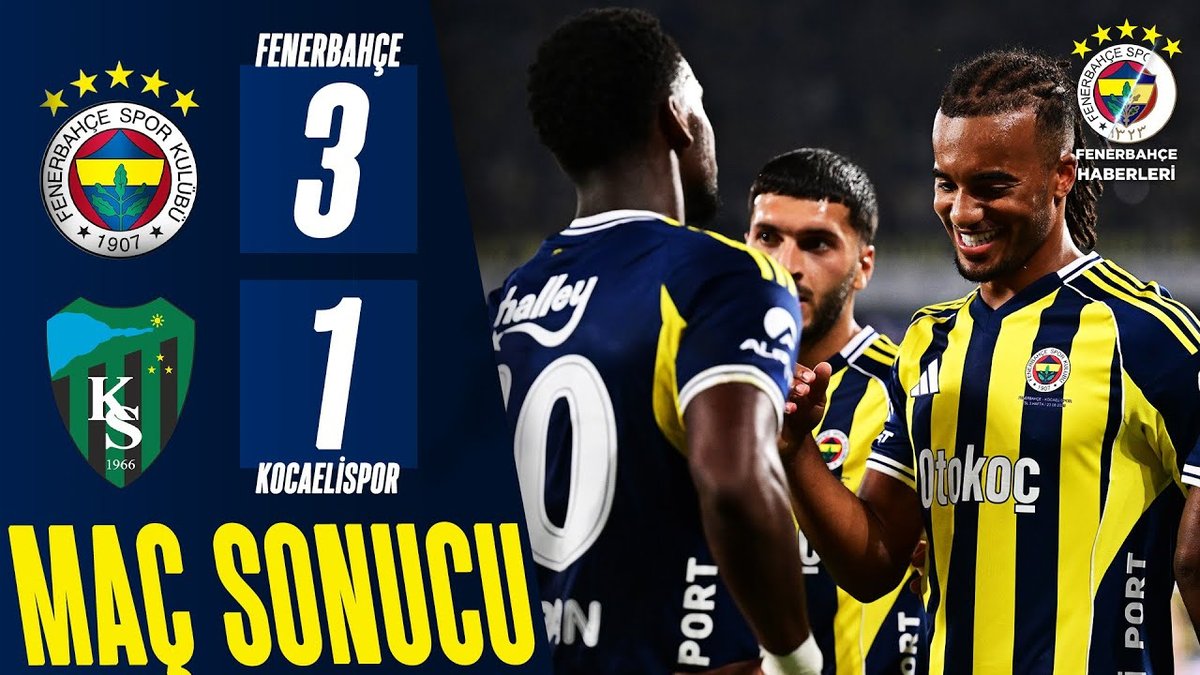 Kocaelispor vs Fenerbahçe: Duelo clave en la Trendyol Süper Lig este 2 de febrero