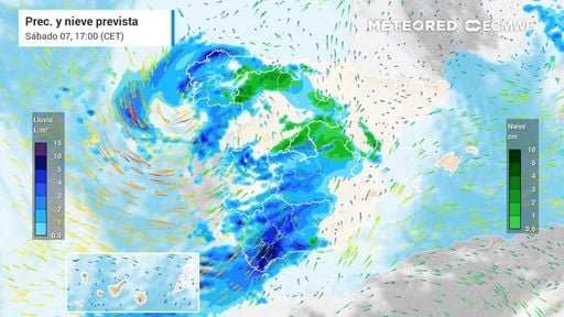 La borrasca Marta azota España: avisos rojos por lluvias intensas y vientos huracanados