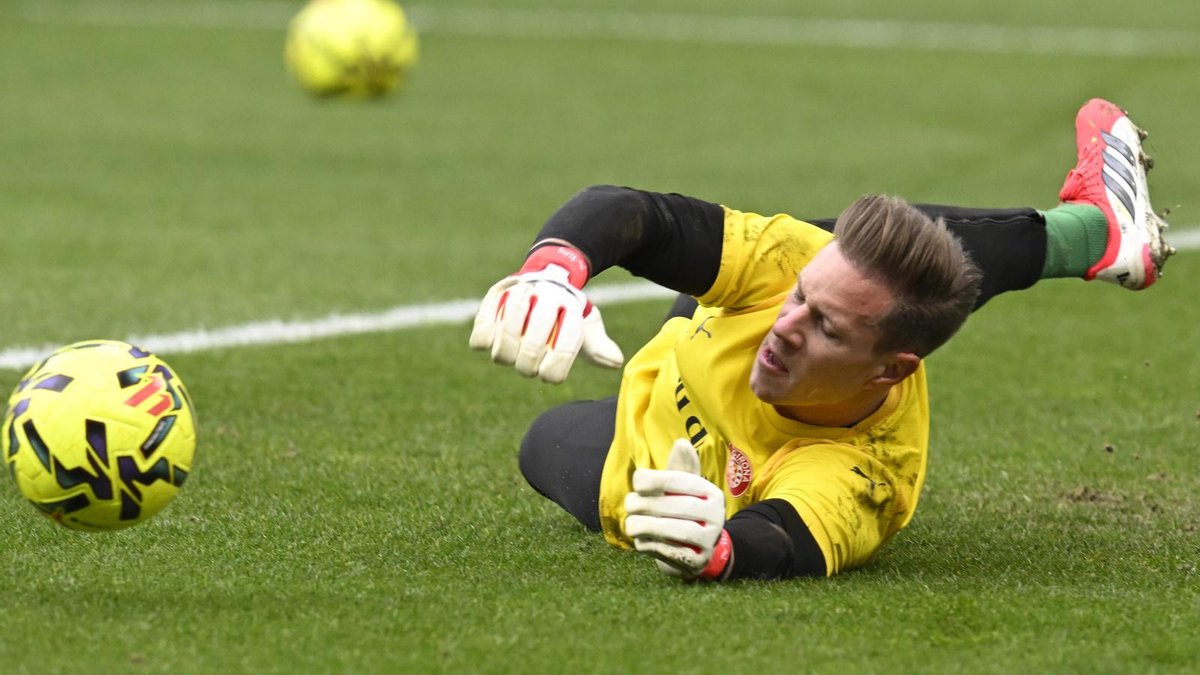 Lesión de Ter Stegen: Alarma en el Girona por la baja del portero cedido del Barça