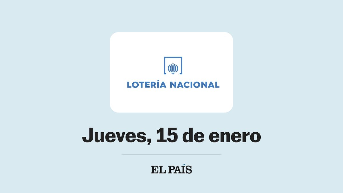 Lotería Nacional hoy: Resultados del sorteo del jueves 15 de enero de 2026