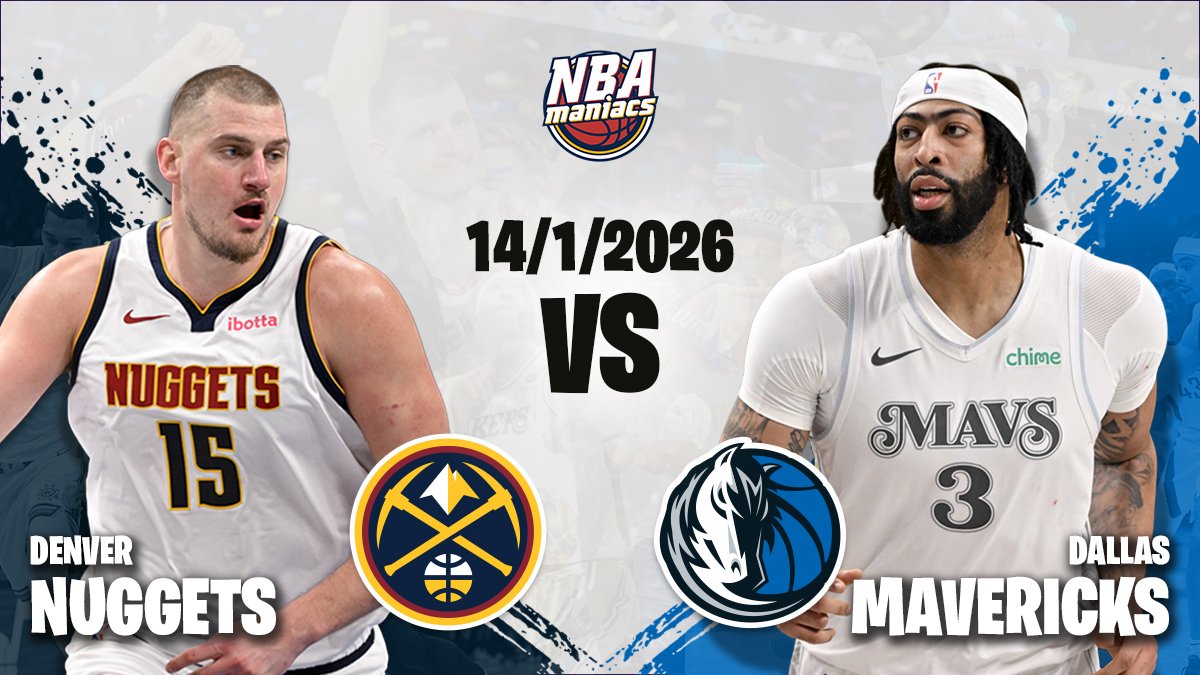 Nuggets vs Mavericks: Duelo clave en la NBA este 15 de enero de 2026