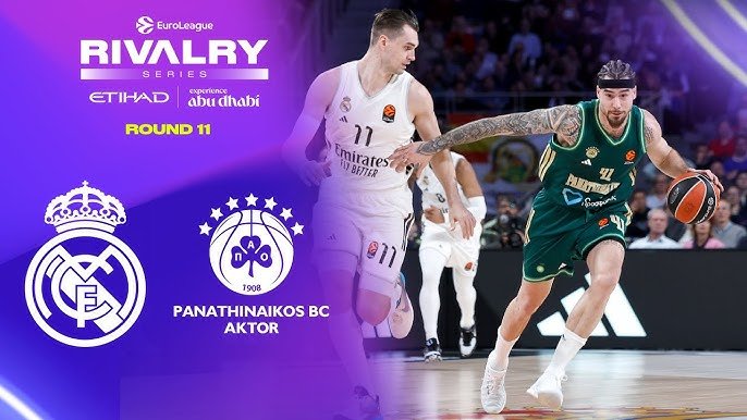 Panathinaikos vs Real Madrid: Duelo de titanes en la Euroliga