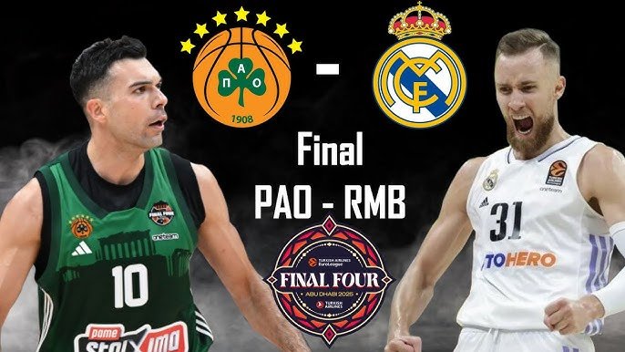 Panathinaikos vs Real Madrid: Duelo de titanes en la Euroliga