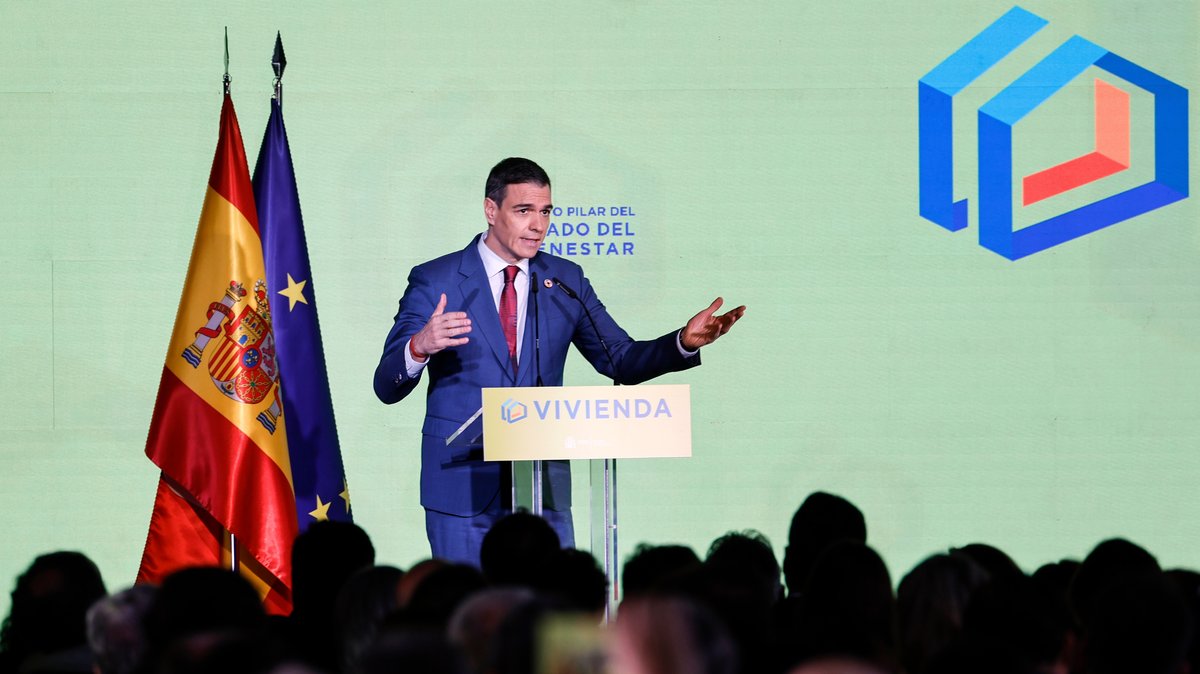 Pedro Sánchez anuncia incentivos fiscales y límites al alquiler para frenar la especulación en España