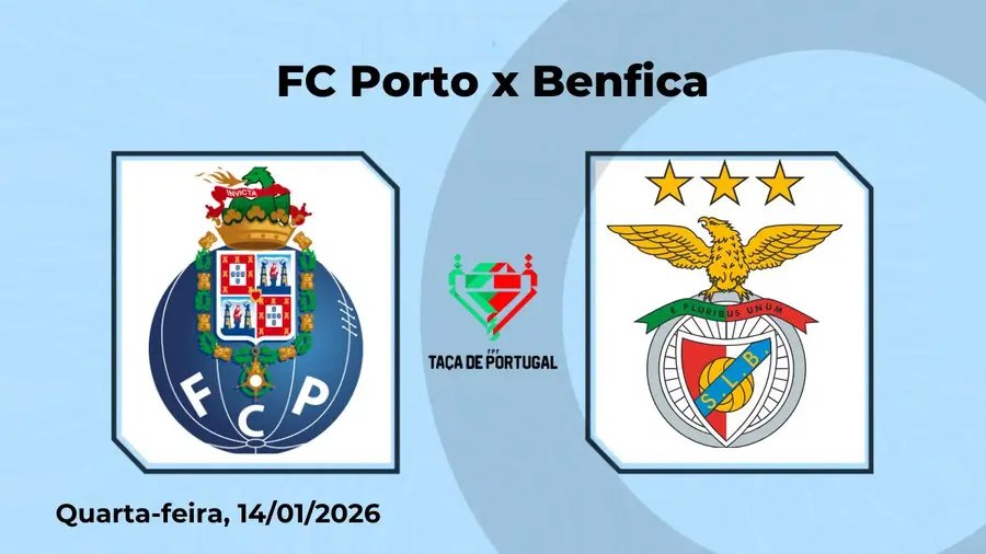 Porto vs Benfica: El Clásico de la Taça de Portugal que paraliza a Portugal