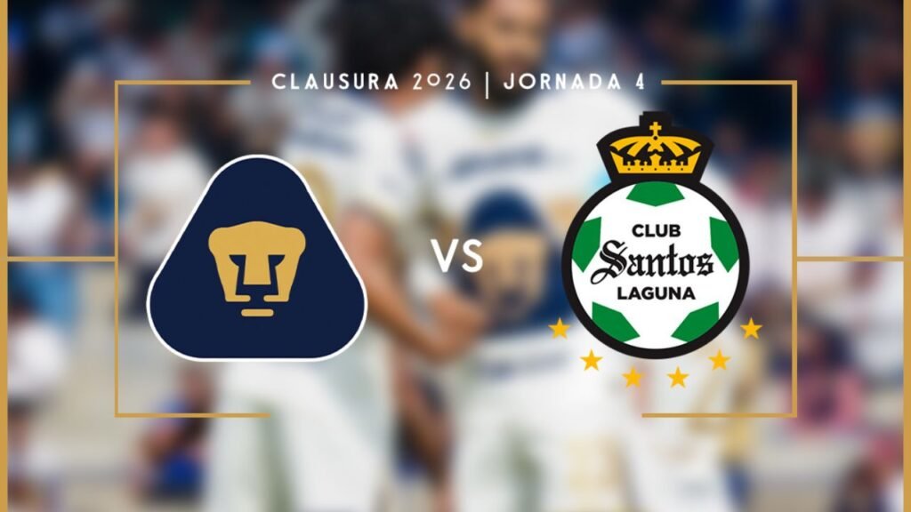 Pumas vs Santos: Un duelo crucial en la Jornada 4 del Clausura 2026