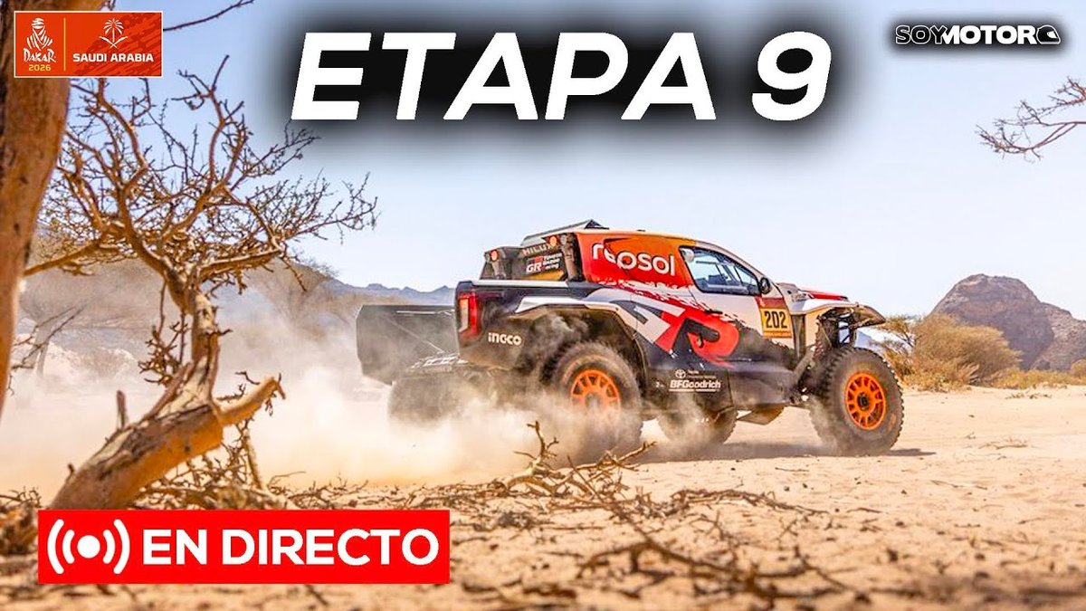 Rally Dakar 2026: Clasificación tras la Etapa 9 y el dominio español en coches