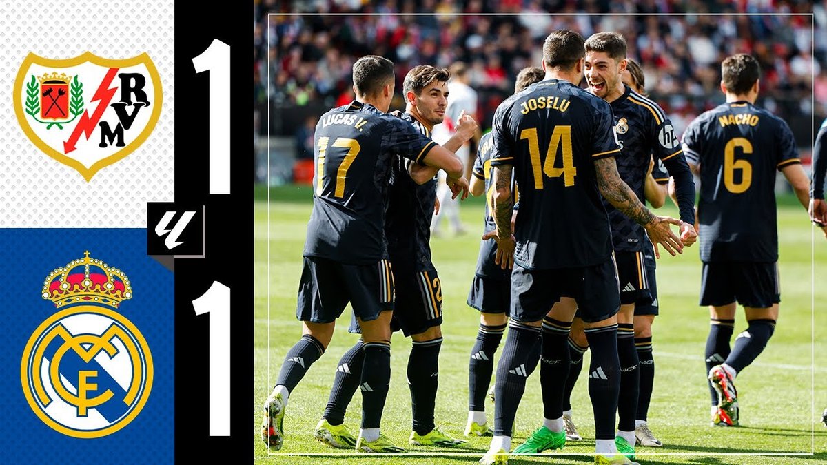Real Madrid vs Rayo Vallecano: Duelo clave en LaLiga jornada 22