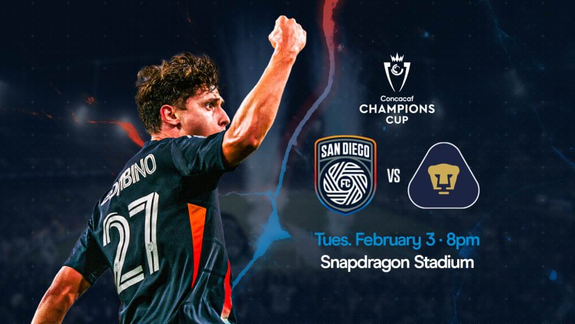 San Diego FC vs Pumas UNAM: Previa del debut histórico en la Concacaf Champions Cup 2026