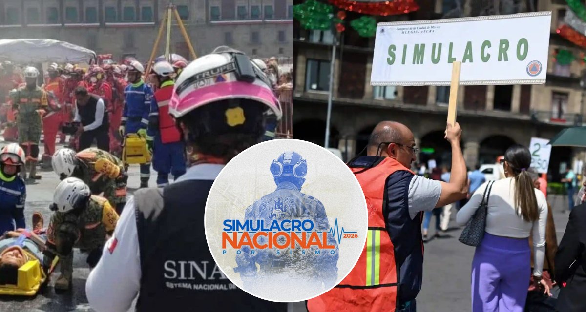 Simulacro Nacional 2026: Fechas, horarios y preparación ante sismos en México