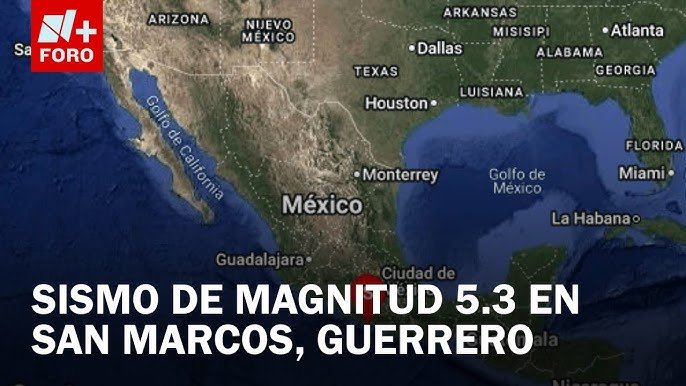 Sismo en México Hoy: Temblor de Magnitud 5.2 Sacude Guerrero y Activa Alertas en CDMX