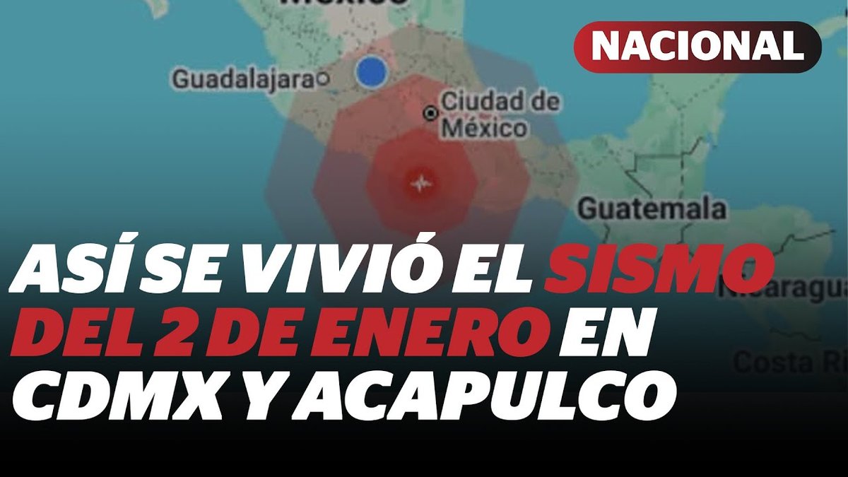 Sismo Hoy en México: Réplica de Magnitud 5.2 Sacude Guerrero y Activa Alerta en CDMX