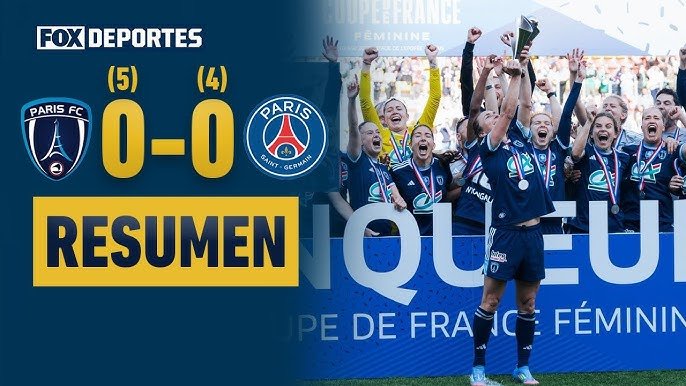 ¡Sorpresa histórica! Paris FC elimina al PSG de la Copa de Francia