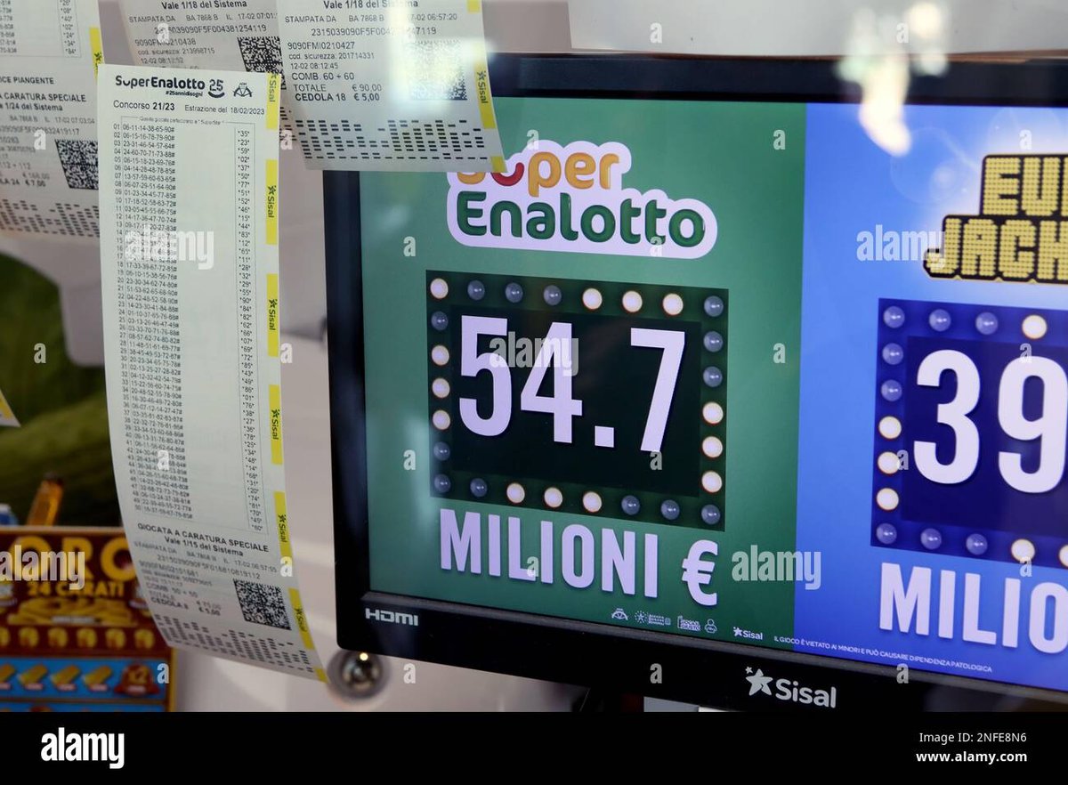 SuperEnalotto oggi: risultati, jackpot e vincite dell'ultima estrazione