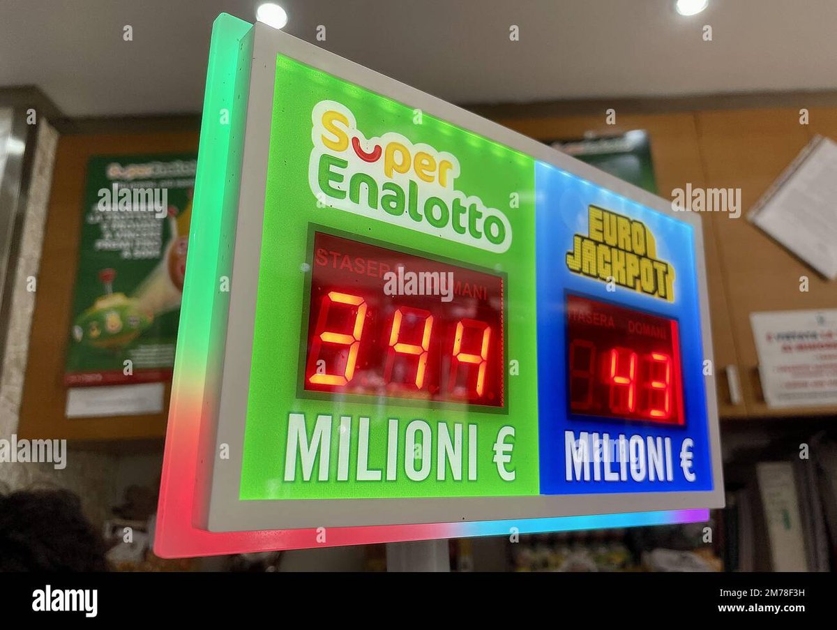 SuperEnalotto oggi: risultati, jackpot e vincite dell'ultima estrazione