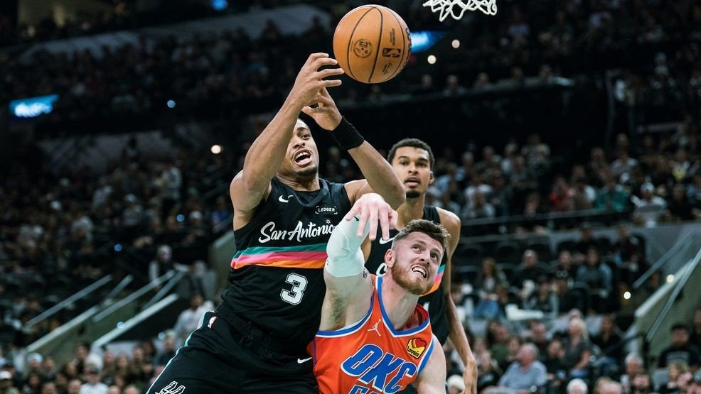 Thunder vs Spurs: Oklahoma City domina a San Antonio en un duelo clave de la NBA 2025-26