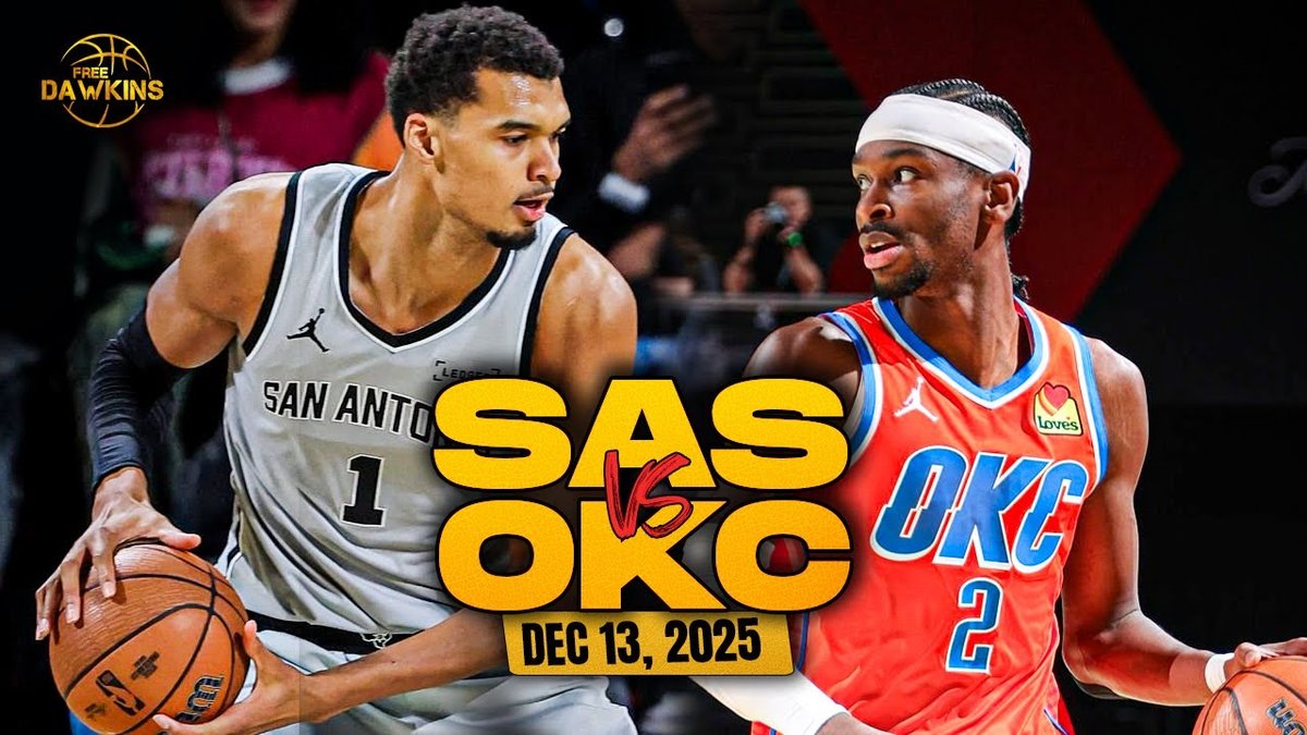 Thunder vs Spurs: Oklahoma City domina a San Antonio en un duelo clave de la NBA 2025-26