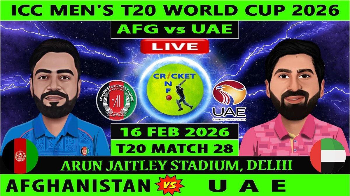 UAE vs Afghanistan: La partita decisiva del T20 World Cup 2026